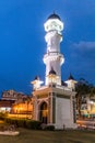 Minaret of Kapitan Keling Mosque in George Town, Penang, Malays