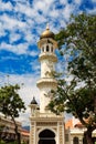 Minaret of Kapitan Keling Mosque of Georgetown in Penang, Malaysia