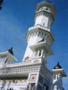 Minaret of Kapitan Kling Mosque Royalty Free Stock Photo