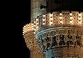 Minaret lights of the Blue Mosque, Istanbul