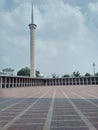 Minaret of Masjid Istiqlal, Jakarta, Indonesia