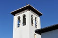 Minaret of the Mosque of Granada, Spain Royalty Free Stock Photo