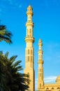 Minaret of the mosque. Hurghada