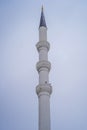 Minaret of the Mosque Vertical Angle