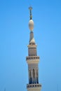 Minaret in Nabawi Mosque Royalty Free Stock Photo