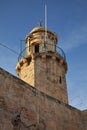 Minaret near Chapel of the Ascension in Jerusalem. Israel