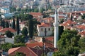 Minaret In The Old City Of Xanthi, Greece Royalty Free Stock Photo