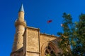 Minaret of Selimiye mosque. Nicosia, Cyprus Royalty Free Stock Photo