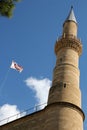 Minaret of the Selimiye Mosque in Nicosia, Northern Cyprus Royalty Free Stock Photo