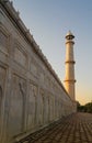 Minaret at Taj Mahal