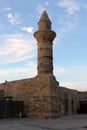 The Minaret tower at Caesarea in Israel