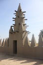 Minaret of a traditional mosk Royalty Free Stock Photo