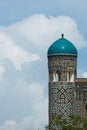 Minarets of Registan, Samarkand Royalty Free Stock Photo