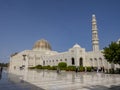 Minarets of Sultan Qaboos Grand Mosque, Muscat Oman Royalty Free Stock Photo