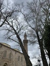 The minarets of Ulucami Mosque, during the day