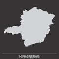 Minas Gerais State map icon