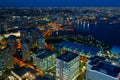 Minatomirai Area With Skyscrapers Nearby Yokohama Port