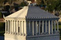 Minature reproduction of the mausoleum at halicarnassus, Turkey Royalty Free Stock Photo