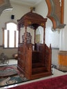 Minbar or Pulpit of Miftahul Firdaus Mosque, Lamno, Aceh Jaya.