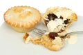 Mince pies closeup Royalty Free Stock Photo