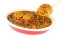 Minced Beef Casserole With Dumplings Royalty Free Stock Photo
