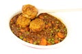 Minced Beef Casserole With Dumplings Royalty Free Stock Photo