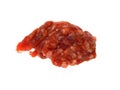 minced meat isolated on white background Royalty Free Stock Photo