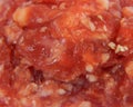 minced meat isolated on white background Royalty Free Stock Photo
