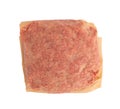 minced meat wrapped in paper Royalty Free Stock Photo