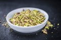 Minced Pistachios Royalty Free Stock Photo