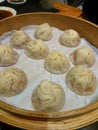 Minced pork dumpling contain soup within, xiao long bao
