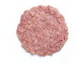 Minced pork ,Ground pork isolated on white background. objec for graphic designer Royalty Free Stock Photo