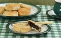 Mincemeat eccles cakes Royalty Free Stock Photo