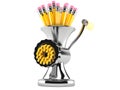 Mincer with pencils