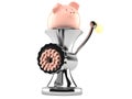 Mincer with piggy bank