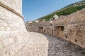 Minceta tower, Dubrovnik Croatia - view of inner part of famous tower. Dubrovnik city walls. Known from TV series as House of