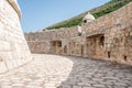 Minceta tower, Dubrovnik Croatia - view of inner part of famous tower. Dubrovnik city walls. Known from TV series as House of