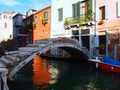 Mind the Bridge in Venice, Italy Royalty Free Stock Photo