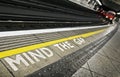 Mind the gap Royalty Free Stock Photo