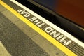 Mind the gap, London underground