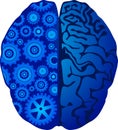 Mind gear Royalty Free Stock Photo