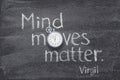 Mind moves Virgil