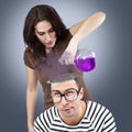 Mind potion concept Royalty Free Stock Photo