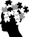 Mind puzzle Royalty Free Stock Photo