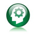 Mind setting gear icon