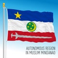 Mindanao Autonomous region flag, Philippines, asia