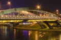 Mindaugas Bridge in Vilnius Royalty Free Stock Photo