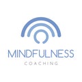 mindfulness coaching logo company, Coaching logo business concept Royalty Free Stock Photo