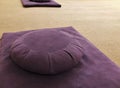 Mindfulness Silent Relaxation Meditating Mat and Cushions Zen Buddhist Center NYC