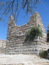 Mindos Gate of Bodrum - part of the fortress wall of the ancient city of Halicarnassos.Turkey